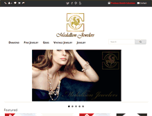 Tablet Screenshot of medallionjewelers.com